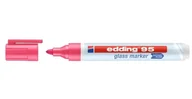 Markery do tablic - Marker do powierzchni szklanych E-95 EDDING, 1,5-3 mm, różowy - miniaturka - grafika 1