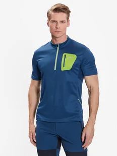 CMP Koszulka rowerowa 3C89757T Niebieski Regular Fit - Koszulki rowerowe - miniaturka - grafika 1