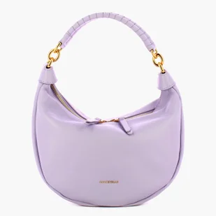 Torba hobo damska średnia skórzana Coccinelle MAELODY E1M5F130201V27 Jasnofioletowa (8059978542113) - Torebki damskie - miniaturka - grafika 1