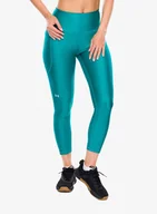 Kalesony - Legginsy damskie Under Armour HG Armour Hi Ankle Leg - coastal teal/white - miniaturka - grafika 1