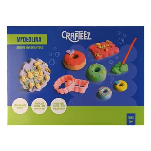 Crafteez, Mydłolina, zestaw kreatywny Desery - Masy plastyczne - miniaturka - grafika 1