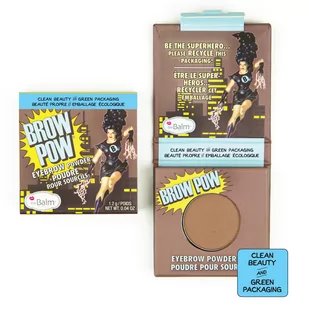 The Balm BROW POW Eyebrow Powder - Puder do brwi-BLONDE TB8026-BLONDE - Cienie do powiek - miniaturka - grafika 1