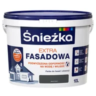 Farby wewnętrzne - Śnieżka Extra Fasadowa Farba do fasad i elewacji grafit 10 L - miniaturka - grafika 1