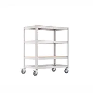 Szafy i regały magazynowe - Regał jezdny, 1030 x 905 x 505 mm - miniaturka - grafika 1