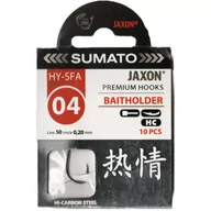 Inne akcesoria dla wędkarzy - Przypon Jaxon Sumato BAITHOLDER #4 0,2 czarne 10szt - miniaturka - grafika 1