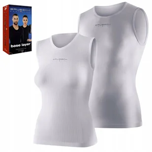 TANK TOP TERMOAKTYWNY Brubeck SL10100 bezrękawnik UNISEX 1 SZTUKA - L - Koszulki męskie - miniaturka - grafika 1
