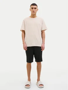 Jack&Jones Piżama Everest 12273635 Beżowy Standard Fit - Piżamy męskie - miniaturka - grafika 1