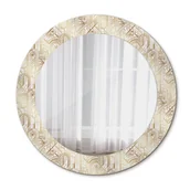 Lustra - Okrągłe Lustro Ścienne Kompozycja art deco 60cm - miniaturka - grafika 1