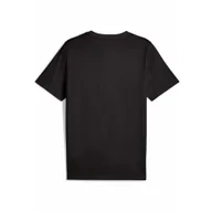 Koszulki sportowe męskie - Męska koszulka Graphics Photoprint PUMA Black - miniaturka - grafika 1