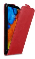 Etui i futerały do telefonów - Pokrowiec Cadorabo do LG Q STYLUS w kolorze czerwonym Etui z klapką na telefon komórkowy Etui Pokrowiec - miniaturka - grafika 1