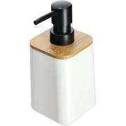 Akcesoria łazienkowe - Dozownik na mydło z pompką Carrara, biały - miniaturka - grafika 1