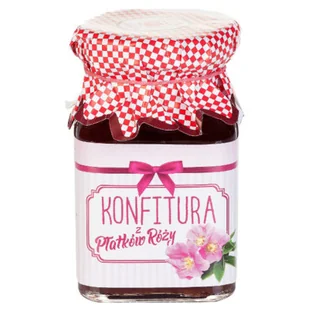Polska Róża Konfitura z płatków róży 220 g POLROZA1 - Dżem - miniaturka - grafika 2