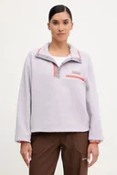 Bluzy damskie - Columbia bluza sportowa Helvetia kolor fioletowy gładka 2092231 - miniaturka - grafika 1