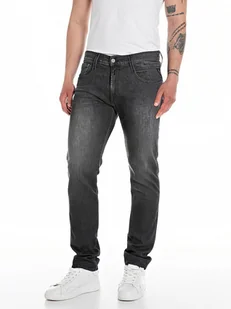 Replay Dżinsy - Slim fit - w kolorze antracytowym - Spodnie męskie - miniaturka - grafika 1
