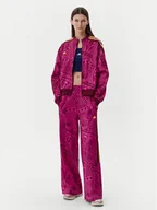 Spodnie sportowe damskie - adidas Spodnie dresowe FARM Tiro JD6295 Różowy Loose Fit - miniaturka - grafika 1