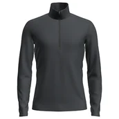Koszulki męskie - Koszulka męska Icebreaker 260 Tech LS Half Zip Gritstone-013 L - miniaturka - grafika 1