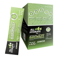 Układ pokarmowy - Allhydrate Elektrolity Stick Junior Smak Lemonade, 40 saszetek - miniaturka - grafika 1