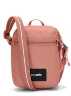 Torby męskie - Torebka antykradzieżowa Pacsafe GO Mikro Crossbody - rose - miniaturka - grafika 1