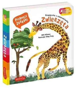 Harperkids Akademia mądrego dziecka. Pierwsze zagadki. Zwierzęta S&amp;S Alliance, Qing Feng - Książki edukacyjne - miniaturka - grafika 2