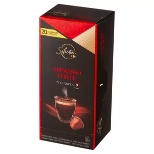 Carrefour Selection Espresso Forte Kawa mielona w kapsułkach 104 g (20 sztuk) - Kawa w kapsułkach i saszetkach - miniaturka - grafika 1