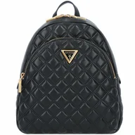 Plecaki - Guess Giully Plecak miejski 30 cm black - miniaturka - grafika 1