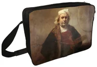 Torby szkolne - Torba na ramię Autoportret z dwoma kołami Rembrandt - miniaturka - grafika 1