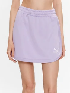 Puma Spódnica mini Classics 538061 Fioletowy Regular Fit - Spódnice - miniaturka - grafika 1