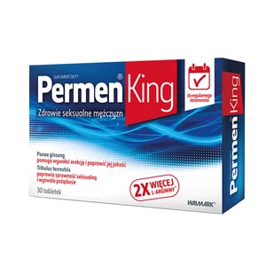 Walmark SP. Z O.O. PERMEN KING 30 tabletek 8344411 - Suplementy diety - miniaturka - grafika 1