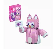 Gadżety dla graczy - Mould King Klocki Konstrukcyjne Zwierzęta Pink Cute Fox 13158 - miniaturka - grafika 1
