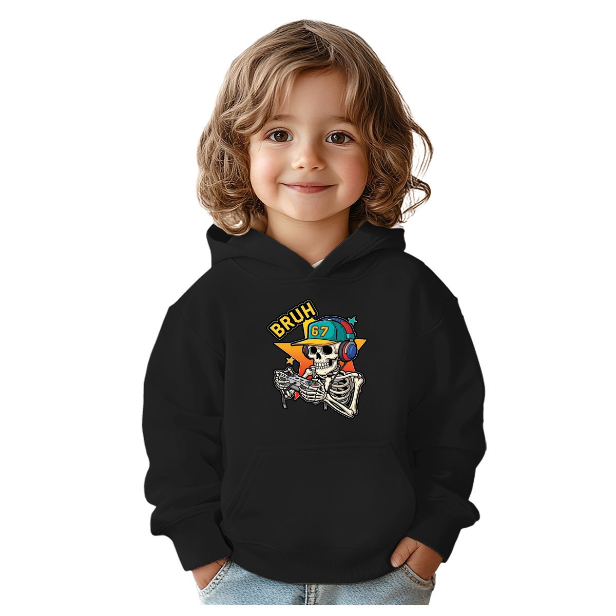 BLUZA DZIECIĘCA 67 SIX SEVEN VIRAL BRUH 146-152 CHŁOPIĘCA DZIEWCZĘCA