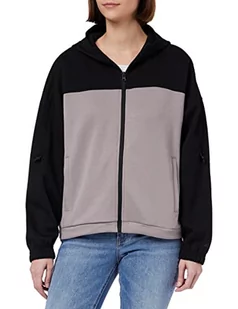 4F Damska bluza H4Z22-bld018, ciepła jasnoszara, XS, Ciepły jasnoszary - Bluzy damskie - miniaturka - grafika 1