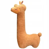 Maskotki i pluszaki - UROCZA ALPAKA PUSZYSTA MIĘKKA MASKOTKA PODUSZKA LAMA PLUSZAK DUŻA S 75 cm - miniaturka - grafika 1