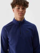 Bielizna sportowa męska - 4F Bielizna termiczna polarowa (góra) męska - granatowa XXL - miniaturka - grafika 1