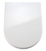 Deski sedesowe - WENKO Deska sedesowa biała, 34,5x45,5 cm - miniaturka - grafika 1