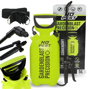 Opryskiwacz Ciśnieniowy Ręczny Ogrodowy z Długą Lancą Spryskiwacz do Oprysków NO PEST Gardenblast Precision 5l - Opryskiwacze - miniaturka - grafika 1