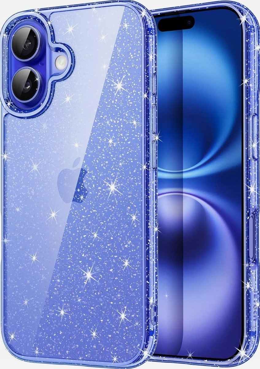 ETUI 61 CALA GLITTER POKROWIEC BUMPER OCHRONNY SMUKŁY BROKATOWY ULTRAMARYNA