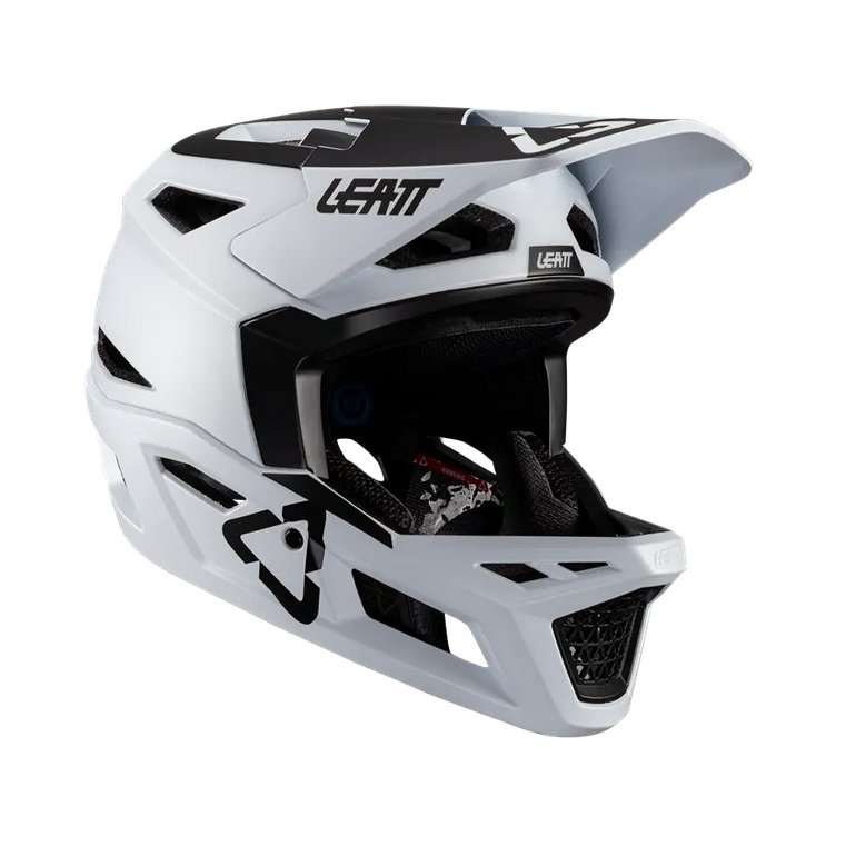 Kask Rowerowy Leatt Mtb Gravity 4.0 V24 Helmet White Biały XL (61-62 cm)
