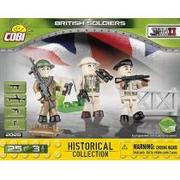 Figurki dla dzieci - Cobi S.A. Polska Small Army - Brytyjczycy - 3 figurki z akcesoriami 2028 - miniaturka - grafika 1
