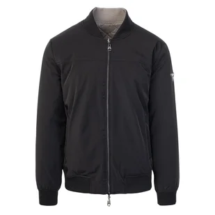 Męska Kurtka miejska GUESS REVERSIBLE BOMBER M3YL16WFHJ0-JBLK – Czarny - Kurtki męskie - miniaturka - grafika 1