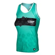 Kimona, stroje i obuwie - Koszulka rowerowa damska EXTREME HOBBY FLOWERS bez rękawów - miniaturka - grafika 1