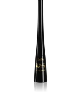 Delia Cosmetics Perfect Matte Eyeliner matowy w płynie Brązowy 4ml - Eyelinery - miniaturka - grafika 1