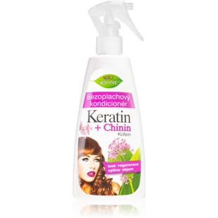 Bione Cosmetics Keratin + Chinin odżywka bez spłukiwania 260 ml - Odżywki do włosów - miniaturka - grafika 1