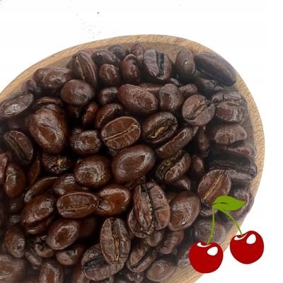 Kawa smakowa arabica Cherry ziarnista/mielona 1kg