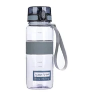 Shakery i bidony sportowe - Bidon Z Dziubkiem Na Wodę 750Ml Szary Nice Life - miniaturka - grafika 1
