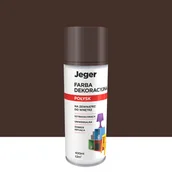 Farby i lakiery w sprayu - Spray 0.4 l brązowy połysk Jeger - miniaturka - grafika 1