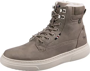 Półbuty męskie - Mustang Męskie buty sznurowane 4181-601, kolor taupe, 44 EU - grafika 1