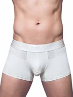 Majtki męskie - 2EROS - Bokserki męskie - 2EROS AKTIV Boreas Trunk Whitecap Gray - Beige - 1 x rozmiar L - miniaturka - grafika 1