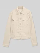 Kurtki damskie - Kurtka dżinsowa o kroju regular fit z mieszanki bawełny - miniaturka - grafika 1