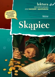 Greg Skąpiec z opracowaniem - Molier - Lektury szkoły średnie - miniaturka - grafika 1