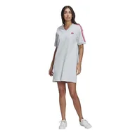 Sukienki i spódnice sportowe - Sukienka damska adidas GN2849 DRESS Szara - miniaturka - grafika 1